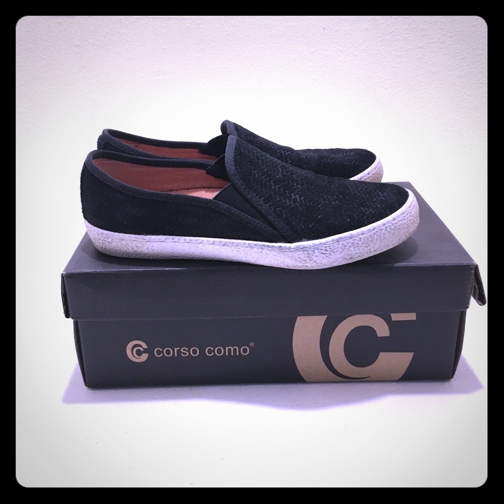 Corso Como Black Slip- On